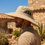 Chapeau de pêcheur unisexe UPF 50+ à large visière