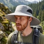 Chapeau de randonnée homme grand bord UPF 50+