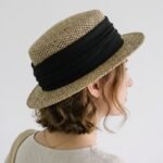 Chapeau de paille tressée décontracté pour femme – Image 5
