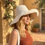 Chapeau de soleil pliable à large bord en coton – Image 4