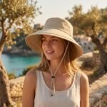 Chapeau de sortie large bord pour femme – Image 8