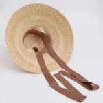 Chapeau de Paille Femme Grand Bord 13cm à ruban – Image 6