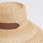 Chapeau de Paille Femme Grand Bord 13cm à ruban – Image 7