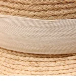 Chapeau de paille élégant avec nœud pour femme – Image 7