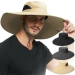 Chapeau de pêcheur unisexe UPF 50+ à large visière – Image 5