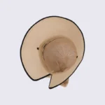 Chapeau de soleil protection UV avec nœud – Image 4
