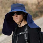 Chapeau de Randonnée Unisexe avec Voile de Protection Nuque – Image 4