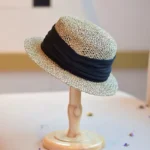 Chapeau de paille tressée décontracté pour femme – Image 2