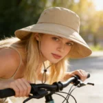 Chapeau de sortie large bord pour femme – Image 2