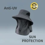 Chapeau Anti-UV avec Protège-Nuque et Masque Intégral – Image 8