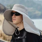 Chapeau de Randonnée Unisexe avec Voile de Protection Nuque – Image 5