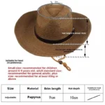 Chapeau de paille de Jazz unisexe – Image 8