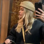 Chapeau de paille rond style béret pour femme – Image 5