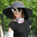 Chapeau de randonnée Anti-UV à Grand Bord 15cm – Image 4