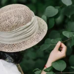 Chapeau de paille tressée décontracté pour femme – Image 4