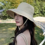 Chapeau de sortie large bord pour femme – Image 9