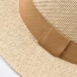 Chapeau de paille style canotier élégant pour femme – Image 4
