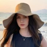 Chapeau bob anti-UV double face pour femme
