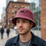 Chapeau bob avec motif chat espiègle – Image 3