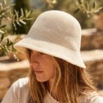 Bob tricoté en polyester avec protection anti-UV pour femme – Image 2