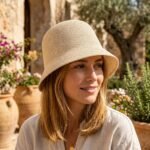 Bob tricoté en polyester avec protection anti-UV pour femme – Image 9