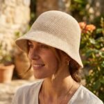 Bob tricoté en polyester avec protection anti-UV pour femme – Image 4