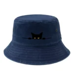 Chapeau bob avec motif chat espiègle – Image 9