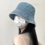 Chapeau bob en jean décontracté – Image 5