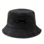 Chapeau bob avec motif chat espiègle – Image 8