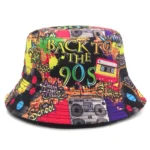 Chapeau bob rétro au style années 90 – Image 9