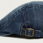 Casquette gavroche ajustée en coton délavé – Image 8