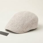 Casquette gavroche effet lin style casual – Image 4