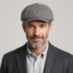 Casquette gavroche en coton et polyester – Image 4