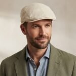 Casquette gavroche effet lin style casual – Image 3