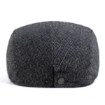 Casquette plate ajustée à motif chevrons – Image 8