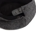 Casquette plate ajustée à motif chevrons – Image 10