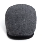 Casquette plate ajustée à motif chevrons – Image 7
