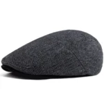 Casquette plate ajustée à motif chevrons – Image 6