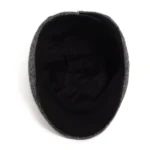 Casquette plate ajustée à motif chevrons – Image 9
