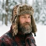 Chapka trappeur à motif camouflage forêt et fausse fourrure – Image 6