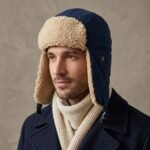 Chapka bleu et doublure aspect mouton – Image 11