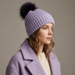 Bonnet à pompon volumineux en fourrure – Image 8