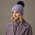 Bonnet à pompon volumineux en fourrure – Image 7
