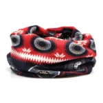 Bonnet slouchy imprimé motifs ethniques et géométriques – Image 3
