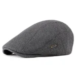 Casquette plate pour homme à texture nattée – Image 4