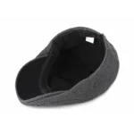 Casquette plate pour homme à texture nattée – Image 7