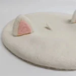 Béret pour femmes avec oreilles de chat mignonnes – Image 3