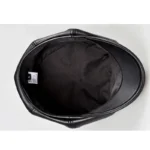 Casquette gavroche en cuir style rétro vintage – Image 6
