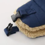 Chapka bleu et doublure aspect mouton – Image 5